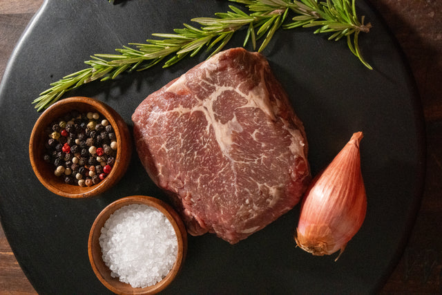 Top Butt Baseball Steaks (like filet) 8oz 2EA per Vac